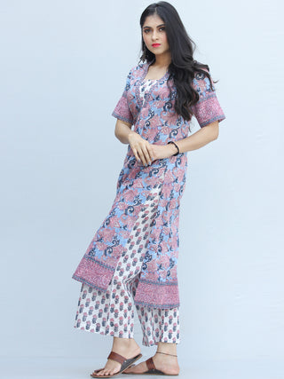 Jashn Emaya - Set of Kurta Palazzo & Dupatta - KS59B2340D