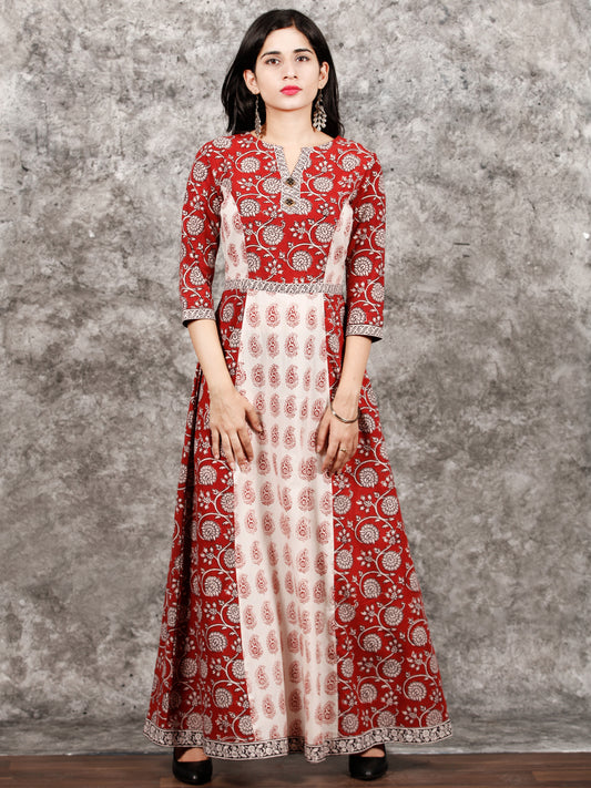 Garnet Suit With Bagh Print Dupatta Set – Indianvirasat