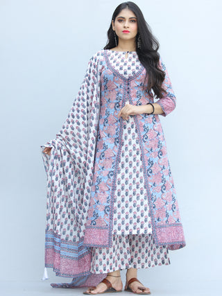 Jashn Ambreen - Set of Kurta Palazzo & Dupatta - KS67A2340D