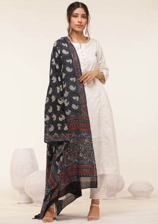 Gulmarg Andaz Set Of Kurta Pants Dupatta