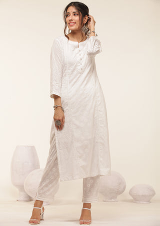 Gulmarg Andaz Set Of Kurta Pants Dupatta