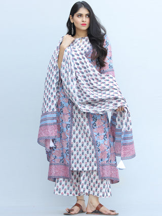 Jashn Ambreen - Set of Kurta Palazzo & Dupatta - KS67A2340D