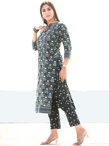 Utsav Zafrah - Kurta Pants & Dupatta - KS22A2583D