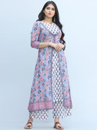Jashn Ambreen - Set of Kurta Palazzo & Dupatta - KS67A2340D