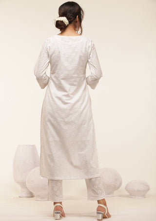 Gulmarg Andaz Set Of Kurta Pants Dupatta