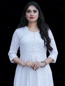 Chandni Karen - Cotton Dobby Kurta Palazzo Set - KS41SFP06