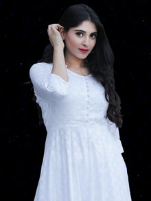 Chandni Karen - Cotton Dobby Kurta Palazzo Set - KS41SFP06