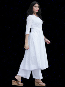 Chandni Karen - Cotton Dobby Kurta Palazzo Set - KS41SFP06