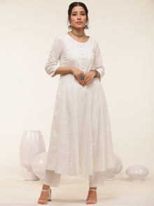 Gulmarg Raima Set Of Anarkali Kurta Pants Dupatta