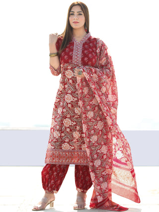 Utsav Parizaad - Kurta Pants & Dupatta - KS59G2579D
