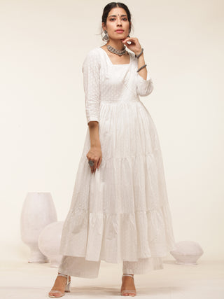 Gulmarg Nayan Set Of Kurta Pants Dupatta