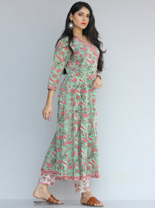 Jashn Pakiza - Set of Kurta Pants & Dupatta - KS13A2187D
