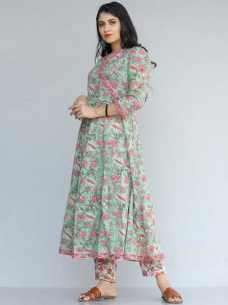 Jashn Pakiza - Set of Kurta Pants & Dupatta - KS13A2187D