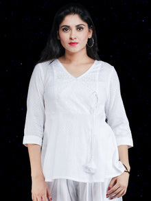 Chandni Aadila - Angrakha Cotton Top - T71FP03
