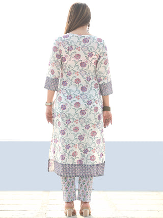 Utsav Sunaina - Kurta Pants & Kota Doria Dupatta - KS47A2589D