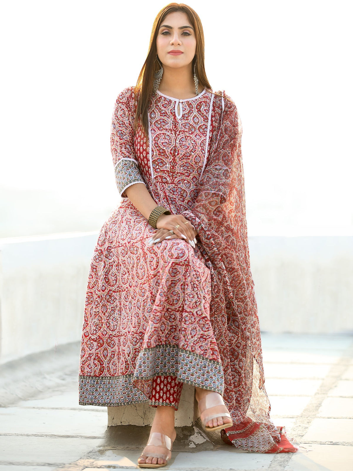 Utsav Saiz - Kota Doria Dupatta - KD13A2569