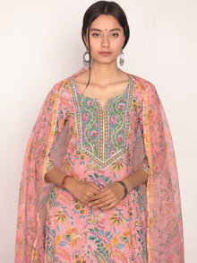 Sanjh Gulistaan Set Of Kurta Pant Dupatta