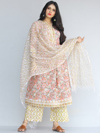Jashn Aaira - Set of Kurta Palazzo & Dupatta - KS72AXXXD