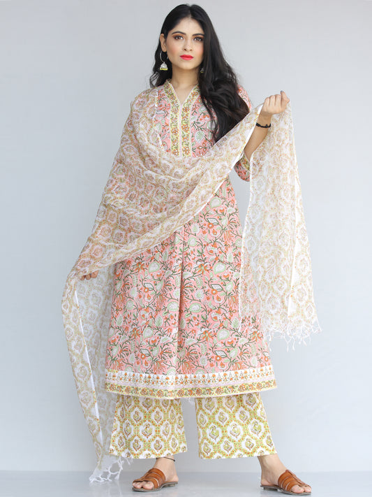 Jashn Aaira - Set of Kurta Palazzo & Dupatta - KS72AXXXD