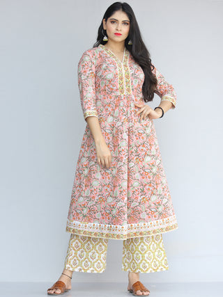 Jashn Aaira - Set of Kurta Palazzo & Dupatta - KS72AXXXD