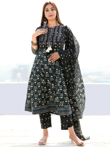 Utsav Panra - Anakarli Kurta Pants & Dupatta - KS77A2583D