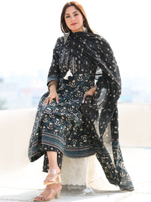 Utsav Panra - Anakarli Kurta Pants & Dupatta - KS77A2583D