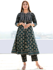 Utsav Panra - Anakarli Kurta Pants & Dupatta - KS77A2583D