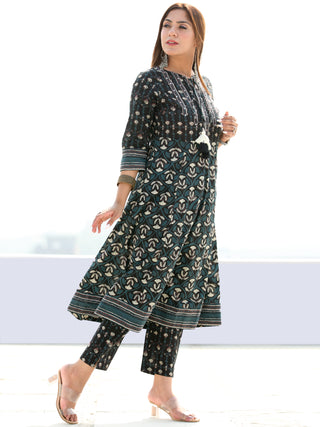 Utsav Panra - Anakarli Kurta Pants & Dupatta - KS77A2583D