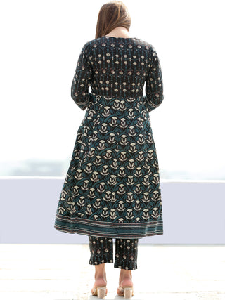 Utsav Panra - Anakarli Kurta Pants & Dupatta - KS77A2583D
