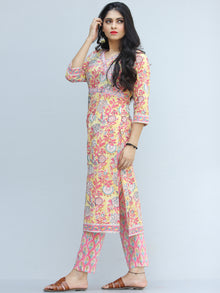 Jashn Gul - Set of Kurta Pants & Dupatta - KS73AXXXD
