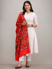 Noor Amoli -   Embroidered Kurta Pant Set With Mirror Work Dupatta - KS113AYYD2