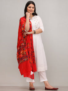 Noor Amoli -   Embroidered Kurta Pant Set With Mirror Work Dupatta - KS113AYYD2