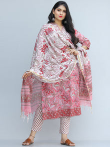 Jashn Gulerana - Set of Kurta Pants & Dupatta - KS03EXXXD