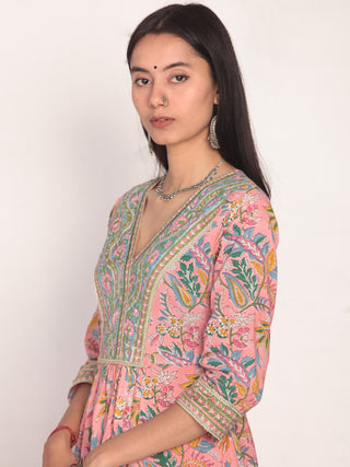 Sanjh Raga Anarkali Kurta