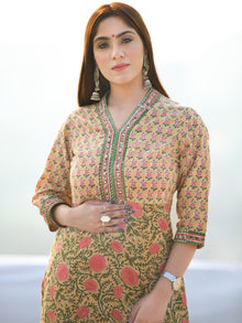 Utsav Mehreen - Kurta Pants & Kota Doria Dupatta - KS59H2585D