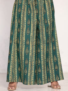 Sanjh Aisha Set Of Anarkali Palazzo Dupatta