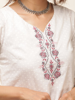 Gulmarg Anjum Set Of Kurta Palazzo Dupatta