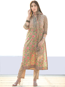Utsav Mehreen - Kurta Pants & Kota Doria Dupatta - KS59H2585D