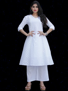Chandni Taaj - Cotton Kurta Palazzo Set - KS36SFP01