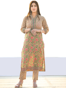 Utsav Mehreen - Kurta Pants & Kota Doria Dupatta - KS59H2585D