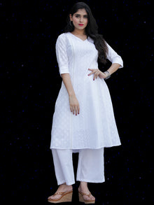 Chandni Taaj - Cotton Kurta Palazzo Set - KS36SFP01