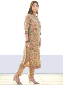 Utsav Mehreen - Kurta Pants & Kota Doria Dupatta - KS59H2585D