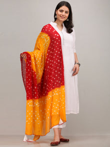 Noor Fareena -  Self Embroidered Kurta Pant Set With Bandhani Dupatta - KS114AYYD10