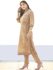 Utsav Mehreen - Kurta Pants & Kota Doria Dupatta - KS59H2585D
