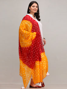 Noor Fareena -  Self Embroidered Kurta Pant Set With Bandhani Dupatta - KS114AYYD10