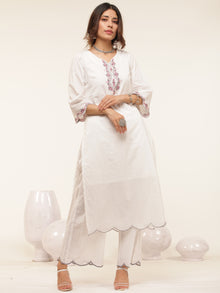 Gulmarg Anjum Set Of Kurta Palazzo Dupatta