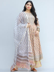 Jashn Nasreen - Set of Kurta Palazzo & Dupatta - KS25C2176D