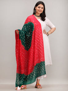 Noor Aiza -  Self Embroidered Kurta Pant Set With Bandhani Dupatta - KS115AYYD3