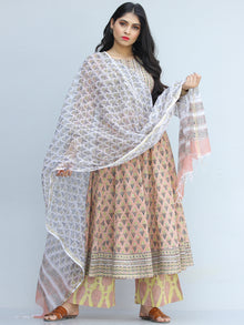 Jashn Nasreen - Set of Kurta Palazzo & Dupatta - KS25C2176D