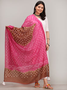 Noor Saira -  Self Embroidered Kurta Pant Set With Bandhani Dupatta - KS115AYYD8